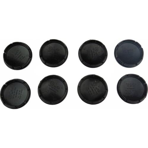 8Pcs 56mm Black Car Wheel Center Hub Caps For Passat Bora Gol Tiguan Rabbit Golf Fox Lavida Santana 1J0601171 1J0 601 171