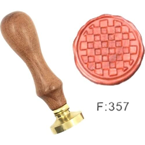 Decoration Noble frames Wax Stamp Exquisite Paint wood handle,DIY Ancient Seal Retro Stamp,Personalized Wax Seal High Quality