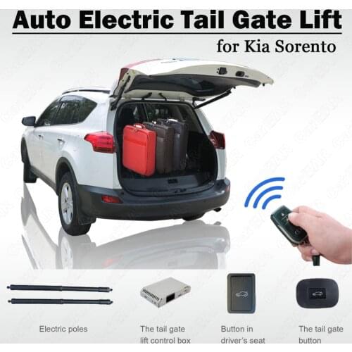 Best Smart Auto Electric Tail Gate Lift for Kia Sorento 2015 Remote Control Drive Seat Button Control Set Height Avoid Pinch