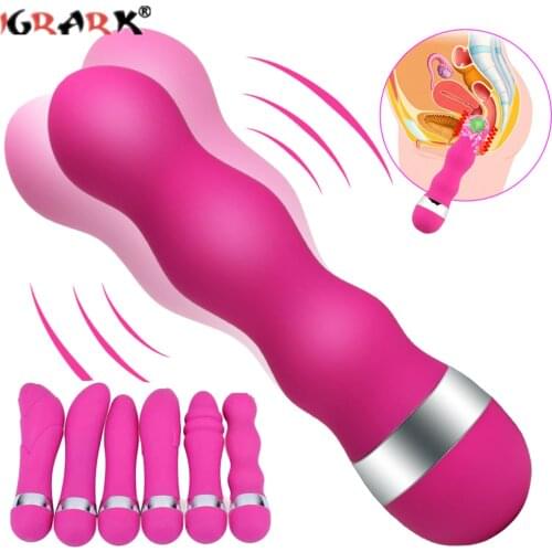 Multi-Speed Vibrator AV Stick G-Spot Vibration Dildo Vagina Clit Massager Masturbator Anal Plug Adult Erotic Sex Toys For Women
