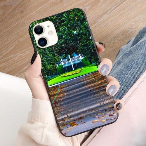 Augusta National Golf Club soft TPU border phone case for iphone 11PRO MAX 11 X XS XR XSMAX 6 plus 7 7plus 8 8plus cover