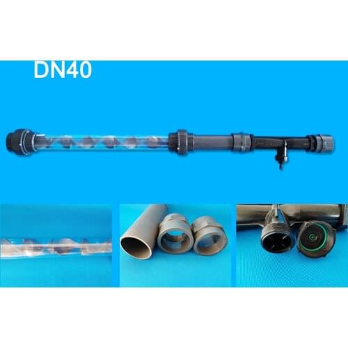 New! UPVC 1/2 3/4 1 1.25 1.5 2 High Efficiency Ozone Mixing Equipment Inline Ozone Static Mixer with Optional PVDF Venturi