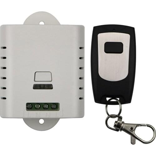 New AC85V 110V 120V 220V 250V 1CH Remote Control Light Switch Relay Output Radio Receiver Module and Waterproof Transmitter