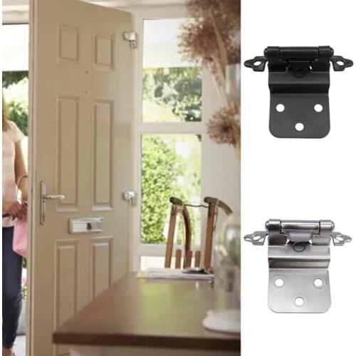 Kitchen Cabinet Hinges Strong Butt Cabinet Hinge Furniture Cupboard Door Hinge Furniture Hinges Self-Closing Decorative W3JE