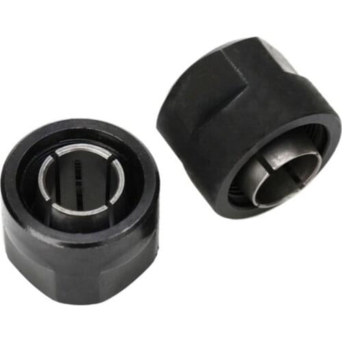 Practical 2Pcs chuck Router Collet Rep 1/2inch12.7mm Milling cutter chuck Durable High Quality