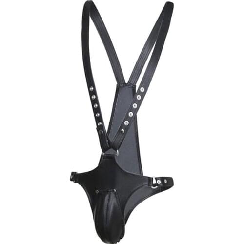 Sex Toys Strap Pants Mens Bondage Sexy Leather Pants Sex Products Mens Toys