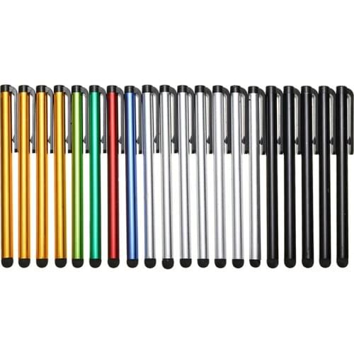 20pcs Multicolour Tablet Stylus Pen with Pen Clip Fit for Tablet Smartphone Professional Tablet Touchscreen Drawing Pencil