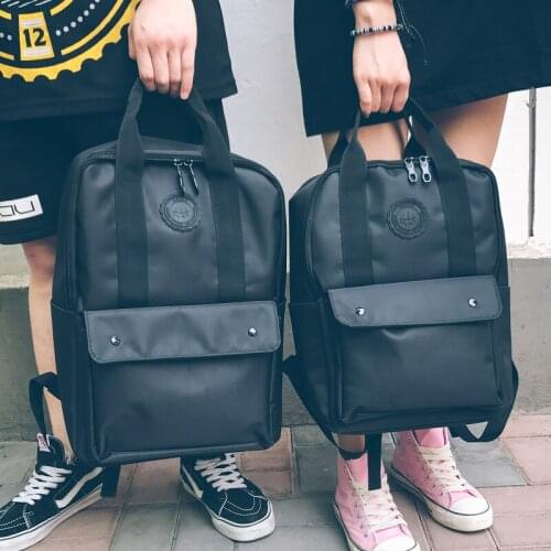 Waterproof backpack mens single shoulder bag female new Korean fashion trend student computer bag school bag tide