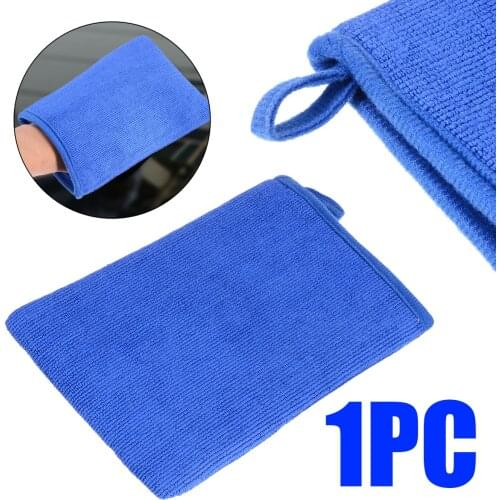 1pc Blue 22*14cm Car Washing Clay Mitt Glove for Detailing Polish Clay Bar Reusable Household Gloves Towel Cleaning Tools