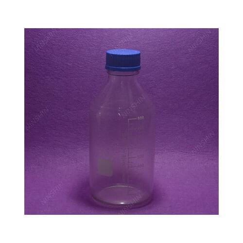 1000mL Reagent Bottle with Cap Autoclavable, Heavy Wall,lab Glassware