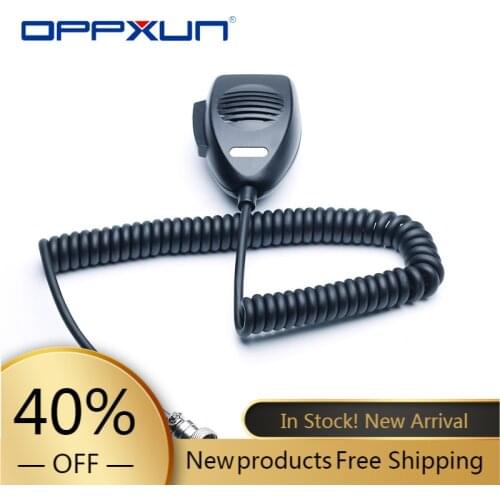 2021 Hot New CB-12 Microphone 4 Pin Connector Ham Mic Mobile Walkie Talkie Speaker For Cobra Uniden Galaxy Car Two Way Radios