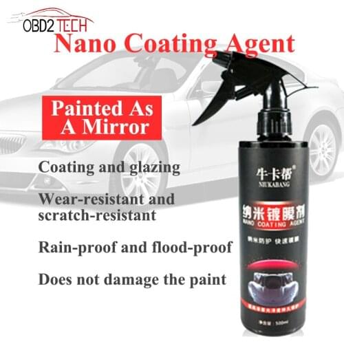 50ML 100ML 120ml Crystal Ceramic Car Coating Paint Care Nano Hydrophobic Coating Waterproof High Gloss Shine Liquid Polish Wax