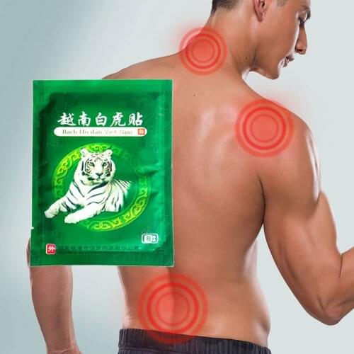 8Pcs Pain Relief Patch far-infrared Vietnam White Tiger Plasters Rheumatoid arthritis bone Spurs treat anti-inflammatory analge