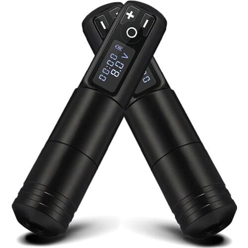 Wireless Tattoo Machine Pen Battery with Portable Power pack 1800 Mah Digital LED Display LED Display For Tattoo Body Art