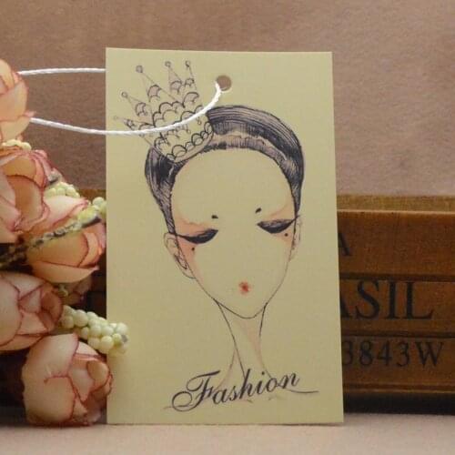 Custom clothing brand Hang Tag printed price tags for clothing paper labels,umbrella shoe underwear luggage bags labels and tags