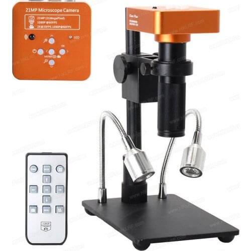 Full HD C-MOUNT Lens USB Electronic Digital Video Microscope Camera 1080P 60FPS 2K 21MP