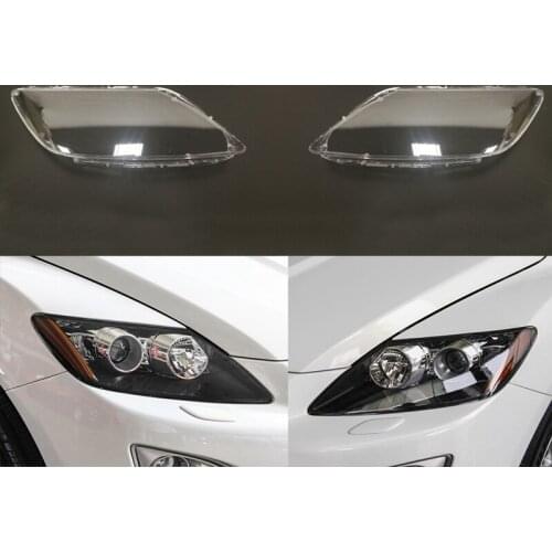 For Mazda CX7 CX-7 2008-2014 Clear Headlight Lens Cover Replacement Headlight Shell Cover Left&Right