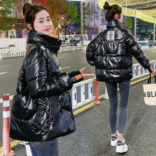 2021 New Winter Jacket High Quality stand-callor Coat Women Fashion Jackets Winter Warm Woman Clothing Casual Parkas