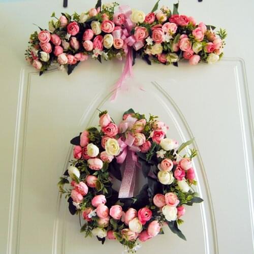 Искусственные цветочные венки LISHEN China At AliExpress