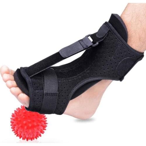 Upgraded Plantar Fasciitis Night Splint Plantar Fasciitis Brace Adjustable Brace With A Massage Ball Arch Foot Pain Support