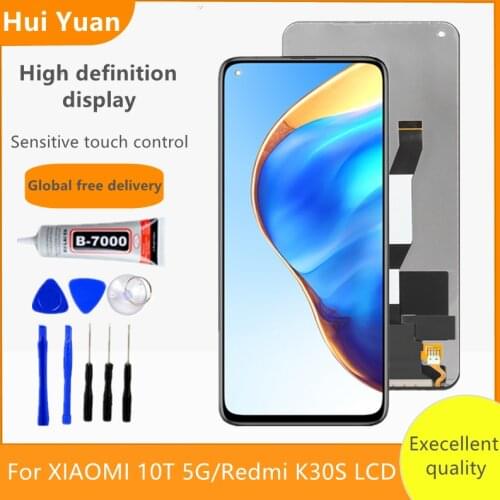 Original For Xiaomi Mi 10T 5G LCD M2007J3 Touch Screen Display Digitizer Assembly For Mi 10T Pro LCD For Redmi k30s LCD