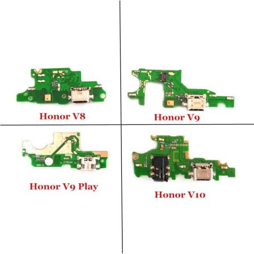 10x USB Charging Port Board Flex Cable Dock Connector Parts for Huawei Honor V8 V9 Play V10