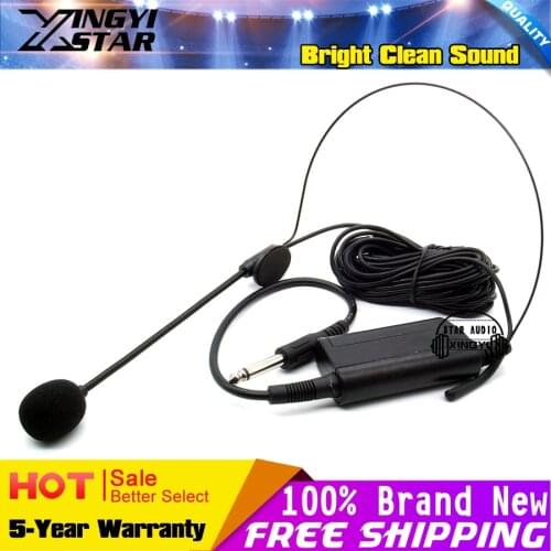 Professional Condenser Headset Microphone For DSLR Camera Camcorder Guitar Sax Trumpet Violin Piano Saxophone Musical Instrument