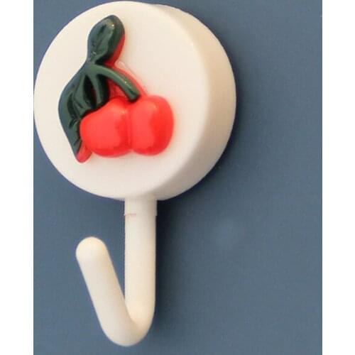 Strong Creative Cute Cartoon Hook Punch Free Household Kitchen Wall Paste Wall Hanging