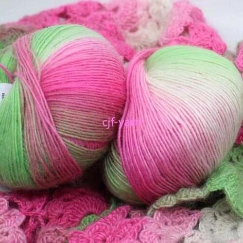 Knitted Rainbow Lot of Yarn Soft Sweater HandCrafts 50g Multicolour Baby Baby Yarn Scarf Crochet Knitting wholesale Yarn Wool