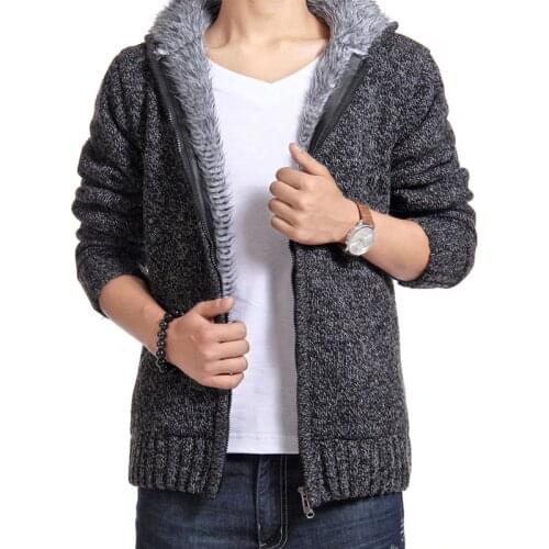 YueYueAngel Men's Cardigans With A Hood