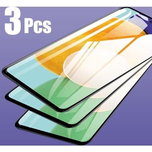 VALAM Tenpered Glass For Samsung Galaxy A52 A72 Screen Protector Full Cover Glass For Samsung A52 A72 A51 A42 A32 A12 A02s S20FE