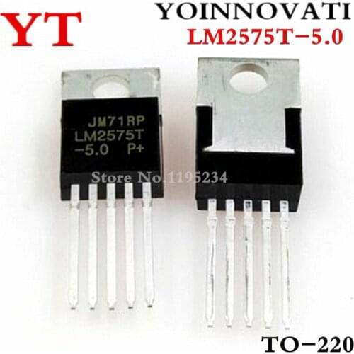100 PCS LM2575T-5.0 LM2575T LM2575 Voltage Regulator TO-220 Best quality