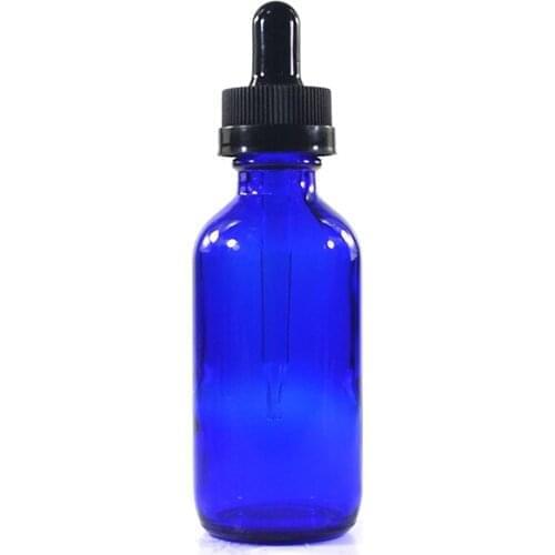 1000pcs *60ml boston blue glass bottles +cap +rubber +dropper 1000pcs *60ml paper tube for e lqiuid free shipping by Fedex