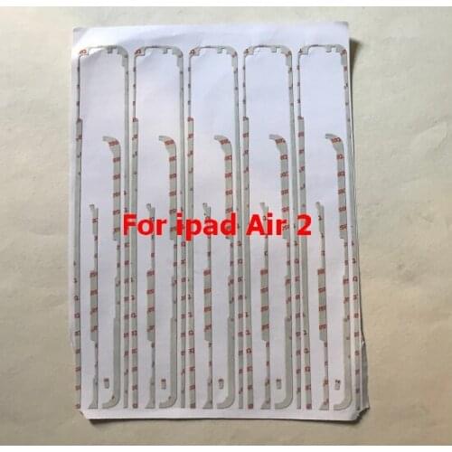 50sets LCD Screen Display Bezel Frame Adhesive Sticker Tape For iPad 2 3 4 5 6 Air 2 9.7 10.5 12.9 pro 11 Repair Replacement