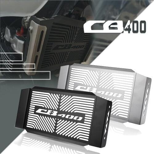 For HONDA CB400 SF VTEC Motorcycle Aluminum Radiator Grille Guard Cover CB 400 CB400 SF 1992-1998 CB400 VTEC 1999-2010 Parts