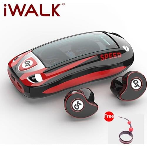 TWS Earphones Wireless Free Gift Hook Racing Patent Model IPX5 Waterproof Bluetooth 5.0 Headsets for IOS Iphone Android Earbuds