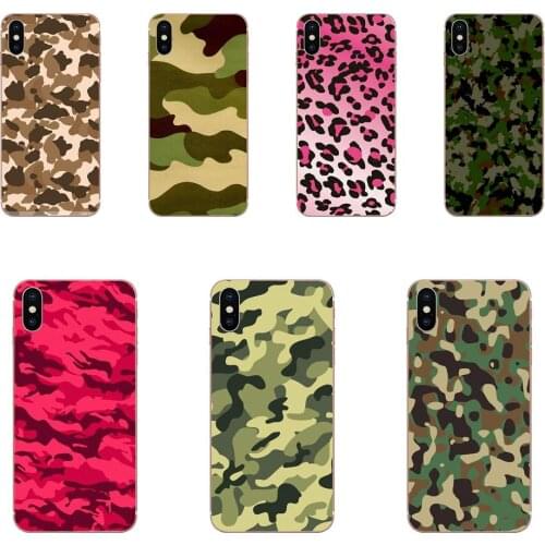 For Huawei NOVA 6 SE 5 P40 p30 lite Pro Honor V30 20 Pro Mate 30 Pro Lite 20s Lovely Phone Case Fashion Army Camo Camouflage