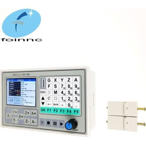 CNC SMC4-4-16A-16B 50KHZ CNC 4 Axis offline controller Breakout Board Carving Engraving Machine Control System Card