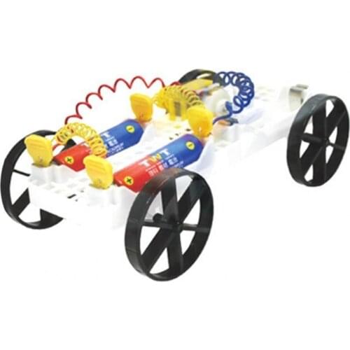 DIY Car Scientific Experiment Model Joyful Educational Electric Students Science Toy Car kid Early Learning Aid for Home