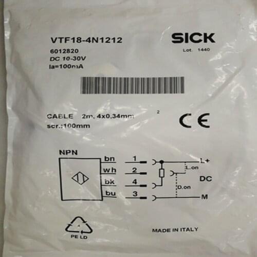 Photoelectric switch VTF18-4N1212 6 month warranty