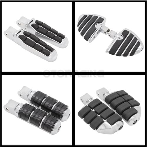 Motorcycle Front & Rear Foot Pegs Footrests For Honda VT1300 Sabre Stateline Interstate Fury 2010 2011 2012 2013 2014 2015