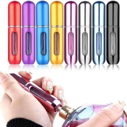 BearPaw 5ml Portable Mini Refillable Perfume Bottle With Spray Empty Airless Cosmetic Containers With Atomizer For Traveler