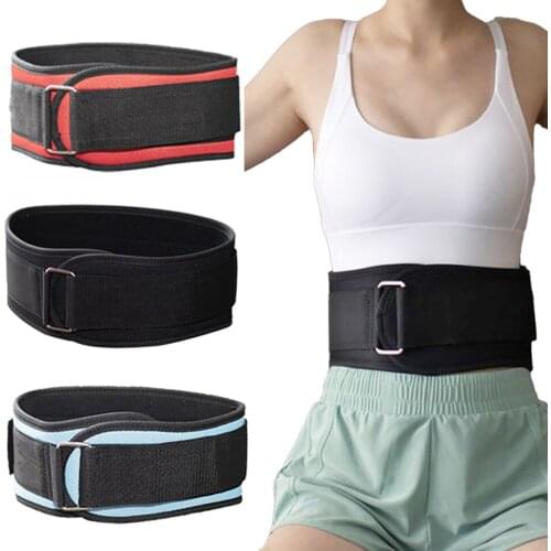 GOBYGO Weightlifting Belt Gym Strength Training Muscle Training Sports Protective Gear Lumbar Support Unisex Waist Protection