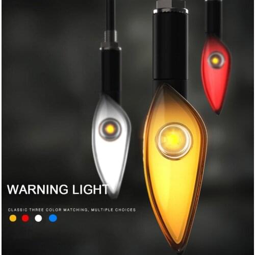 12V Motorcycle Warning Lights Taillight Decorative Turn Signal Lamp LED Light Indicator Lamp For Motorcycle Light Accessories