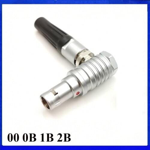 FHG Connector 00 0B 1B 2B 2 3 4 5 6 7 8 9 10 12 14 16 18 19 Pin Connector Right Angle FHG Male Mini Camera Connector Plug