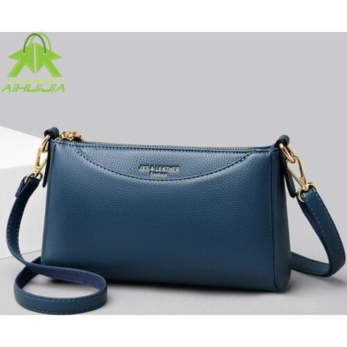 Fashion Simplicity Womens Handbag Luxury Designer Messenger Bag 2021 New High Quality Pu Leather Travel Female Shoulder Bags