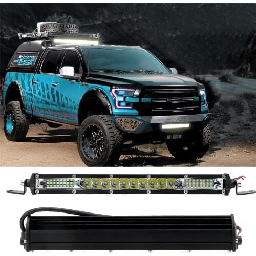 LED Work Light 10 20 inch for Jeep ATV Trucks Tractor Flood Driving Light Car Light Bar Offroad Work Lamp Super Bright 10-30V