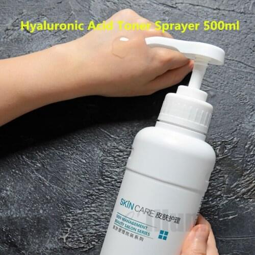 Hyaluronic Acid Toner Sprayer 500ml Brightener Nourish Care Moist Fresh Skin Anti Aging Wrinkles Fimring Water Beauty Skin Care