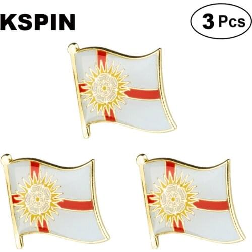 YORKSHIRE WEST RIDING Lapel Pin Brooches Pins Flag badge Brooch Badges