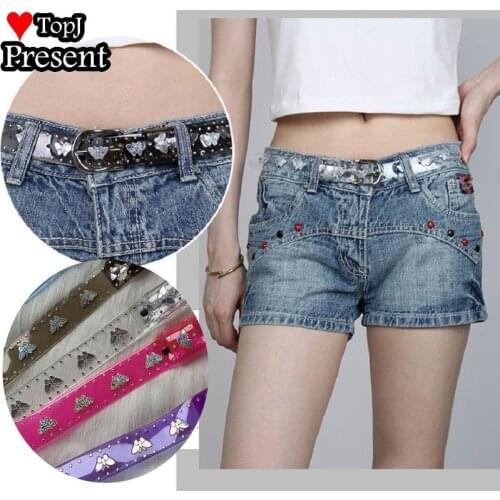 Girl Women Sweet Lolita Cosplay Candy Color Laser Butterfly Belt Women Dress Transparent Jelly Waist Belt Accessories